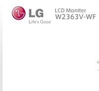 LGdq LCD Moniter W2363V-WF