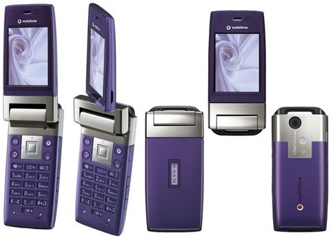 Vodafone　904SH美品 レア Vodafone ボーダフォン 904SH パープル ガラケー 携帯 - メルカリ